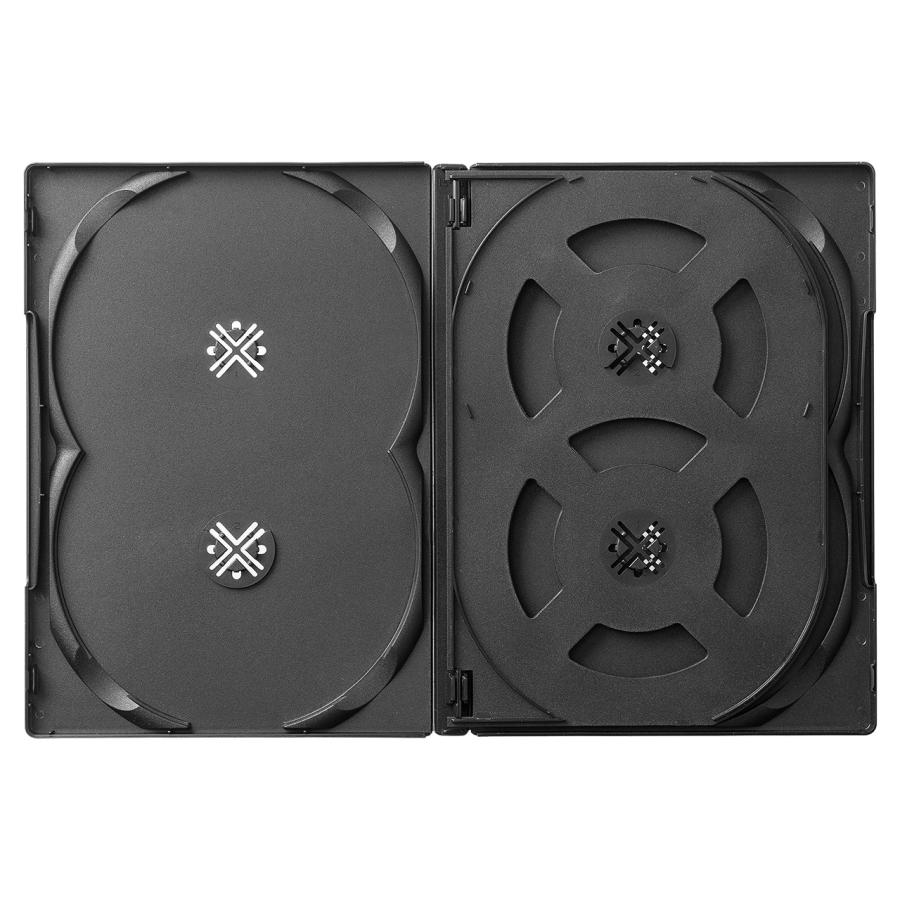SANWA SUPPLY DVDケース 6枚収納 10枚セット トールケース SANWA SUPPLY DVDケース 6枚収納 10枚セット トールケース