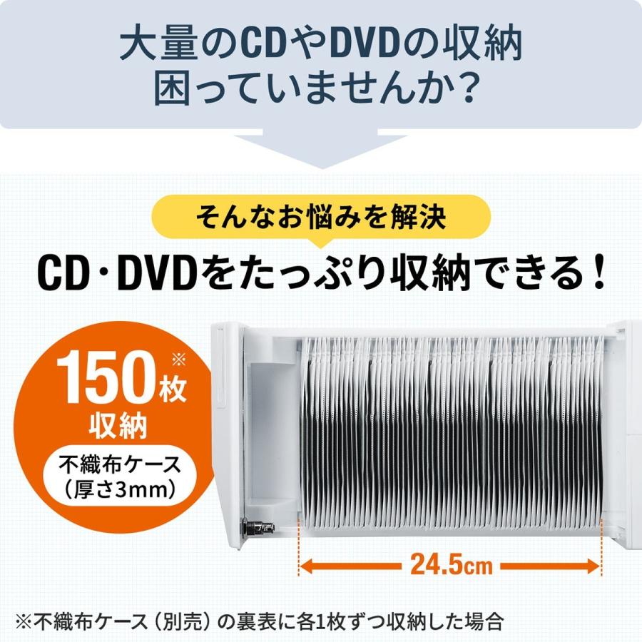 SANWA SUPPLY ボックスケース DVD CD メディアメース 鍵付き SANWA SUPPLY ボックスケース DVD CD メディアメース 鍵付き