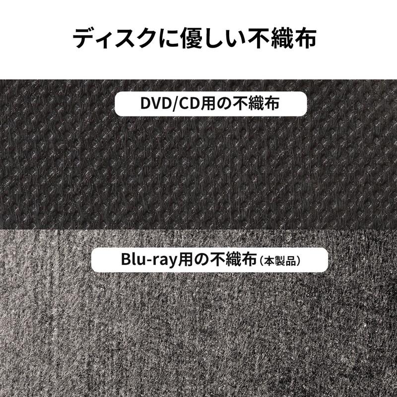 SANWA SUPPLY（サンワサプライ） ブルーレイ DVD CDセミハードケース