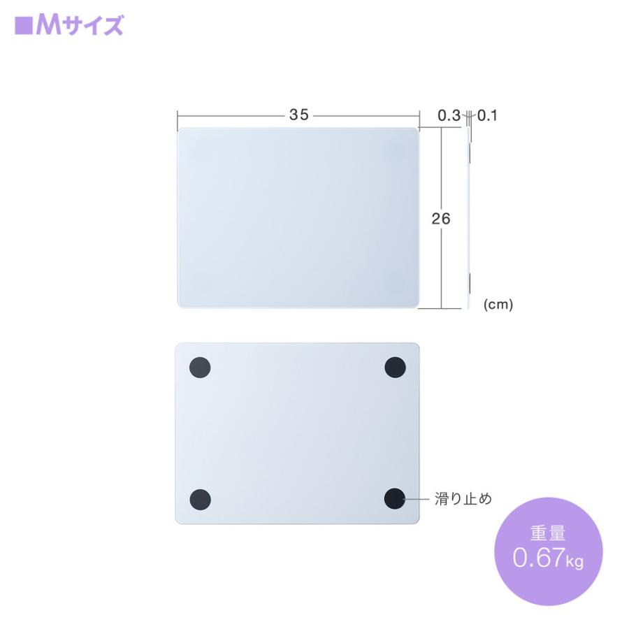 SANWA SUPPLY（サンワサプライ） マウスパッド ガラス ゲーミング 強化