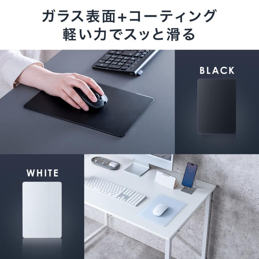 SANWA SUPPLY（サンワサプライ） ガラスマウスパッド ゲーミング 強化