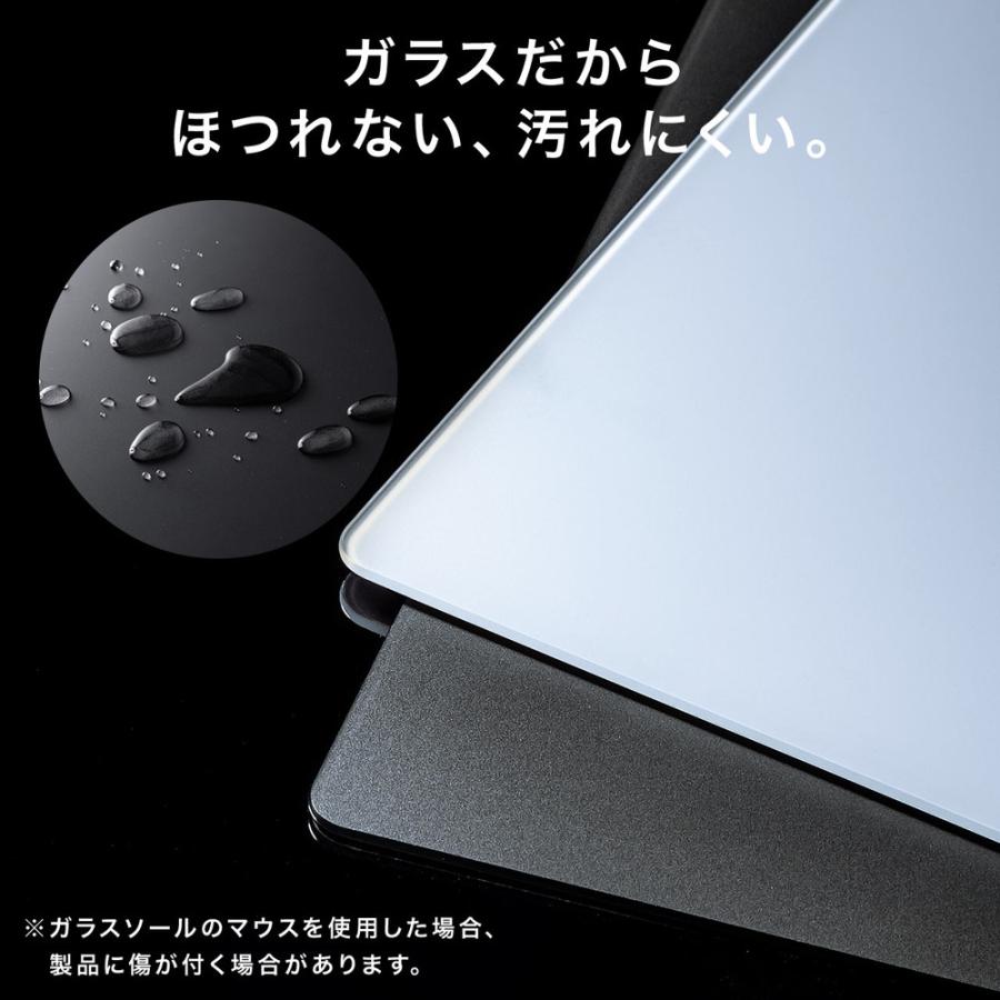 SANWA SUPPLY ガラスマウスパッド 大型 ゲーミング 強化ガラス SANWA SUPPLY ガラスマウスパッド 大型 ゲーミング 強化ガラス