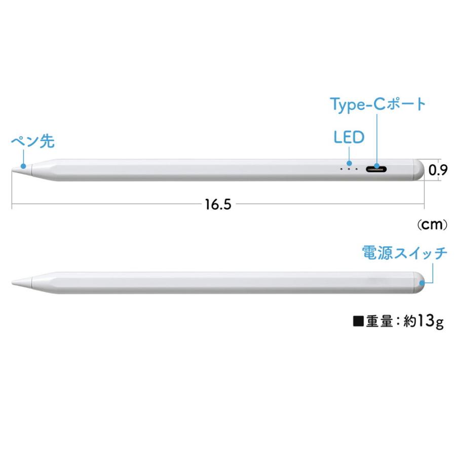 SANWA SUPPLY（サンワサプライ） タッチペン スタイラスペン iPad専用