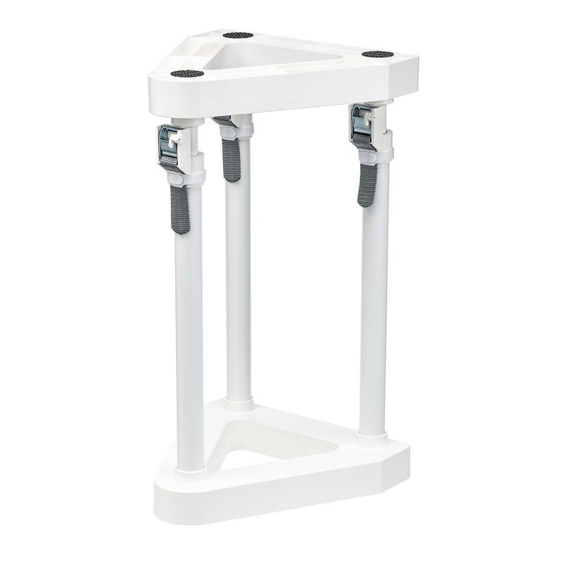 耐震 突っ張り棒 冷蔵庫 面固定 可動範囲 55cm 60cm 70cm 80cm 対象重量物300kg 工具不要 EZ2-QL016の画像