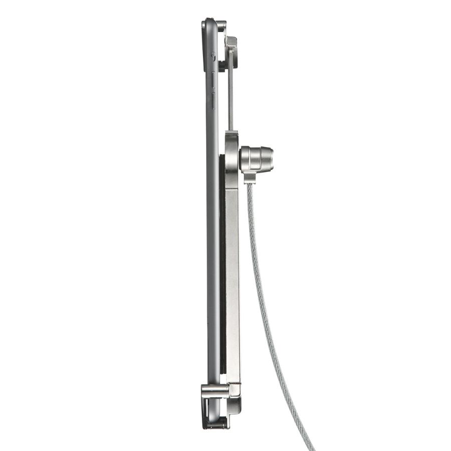 セキュリティワイヤー タブレット・iPad用 7インチ〜10インチ対応　シルバー 盗難防止 EZ2-SL019SV | SANWA SUPPLY | 18