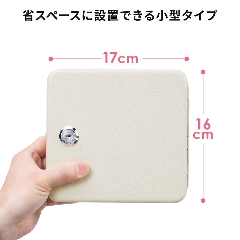 SANWA SUPPLY（サンワサプライ） キーボックス 鍵収納ケース 10本収納