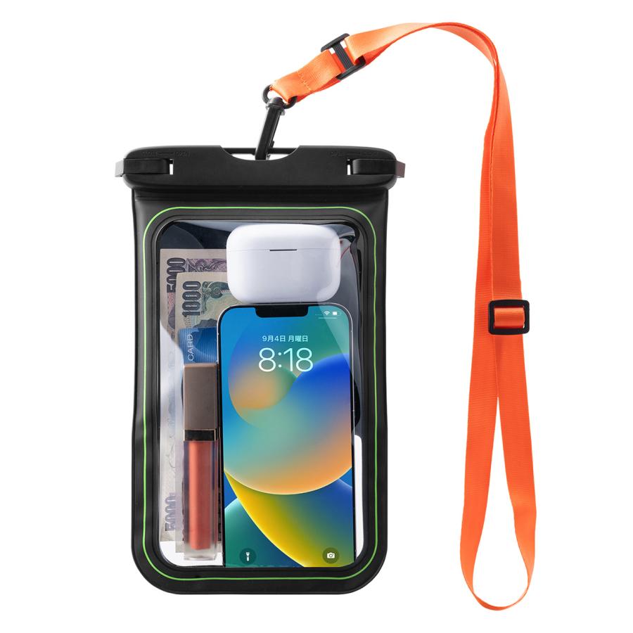 汎用スマホ防水ポーチ 6.5インチ対応 IP68 大自然で大活躍 楽天市場】【2025最新型 完全防水】スマホ用 防水ケース 潜水用ケース