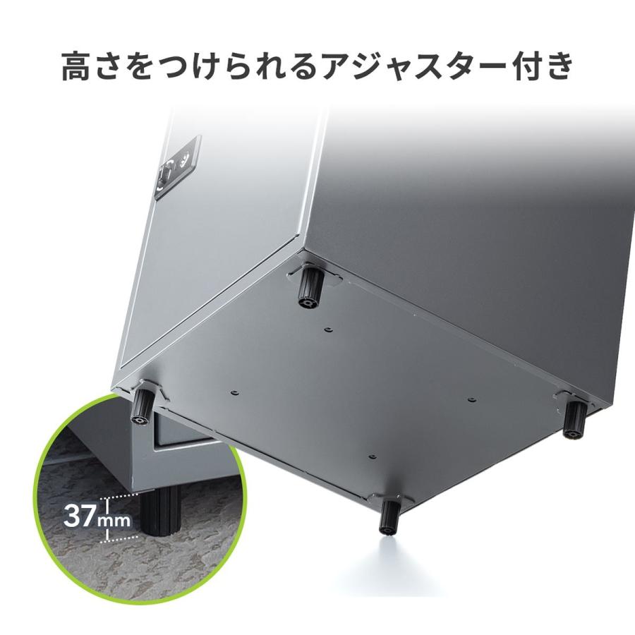 【お値下げ‼️】サンワサプライ　宅配ボックス　宅配ロッカー SANWA SUPPLY（サンワサプライ） 宅配ボックス ロッカータイプ 大容量
