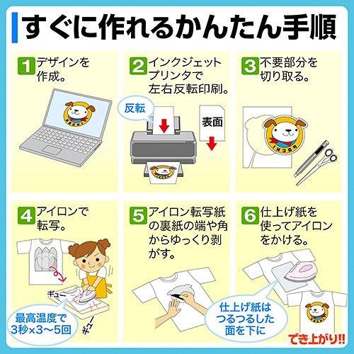 SANWA SUPPLY（サンワサプライ） アイロン転写紙 Tシャツプリント紙