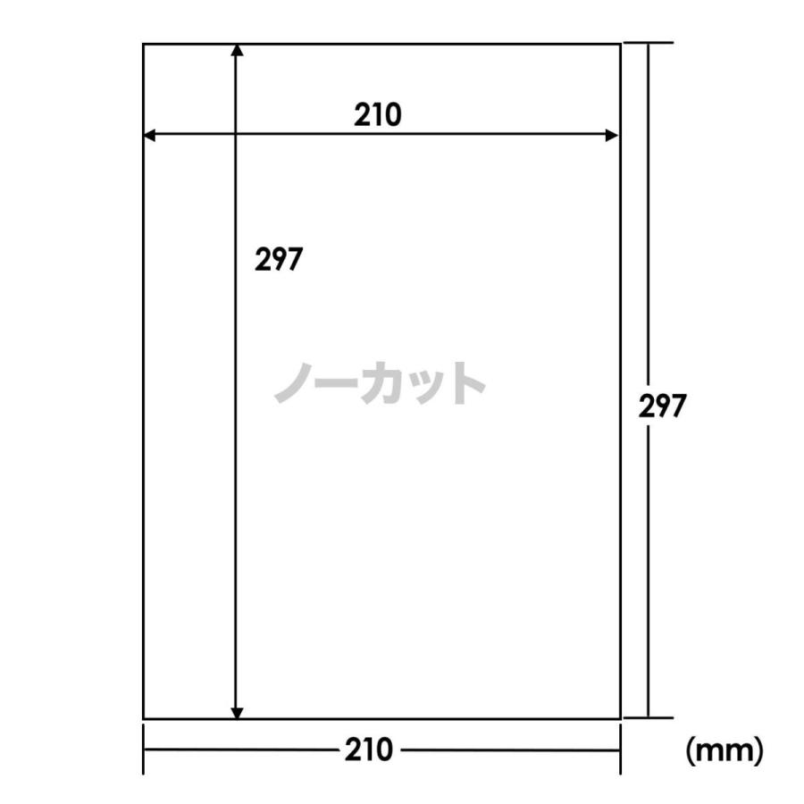 ラベルシール 再剥離シール A4サイズ 全面ノーカット プリンタを選ばない マルチタイプ はがしやすい EZ3-RLD01｜esupply｜14