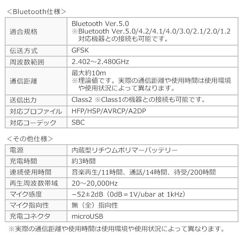 Bluetoothヘッドセット ネックバンド型 軽量 外付けマイク付き ノイズキャンセルマイク 折りたたみ式 テレワーク EZ4-BTSH020BK｜esupply｜10