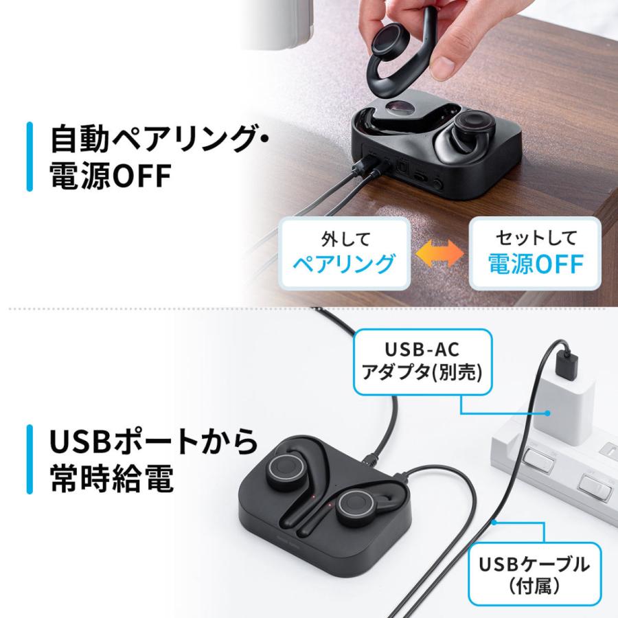 オープンイヤーワイヤレスヘッドセット　Bluetooth/USBドングル併用可能 Shokz OpenMeet UC | 使用者にジャストフィットする快適な