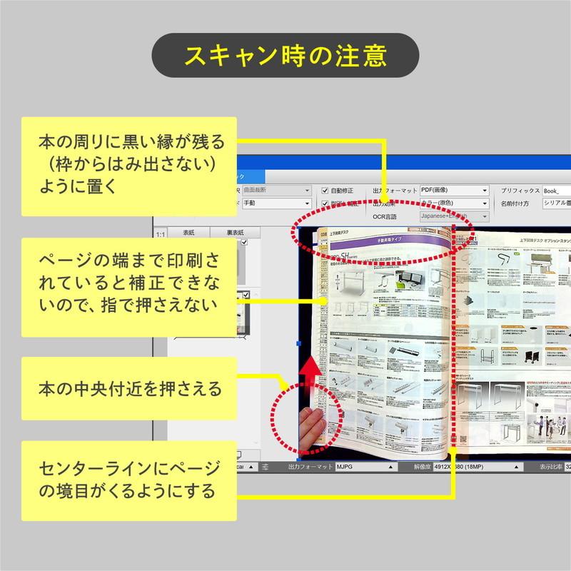 スタンドスキャナー A2 A3対応 書画カメラ機能 自炊 OCR対応 2000万画素 USB接続 内蔵マイク付き Zoom WEB会議 EZ4-CAM088の画像