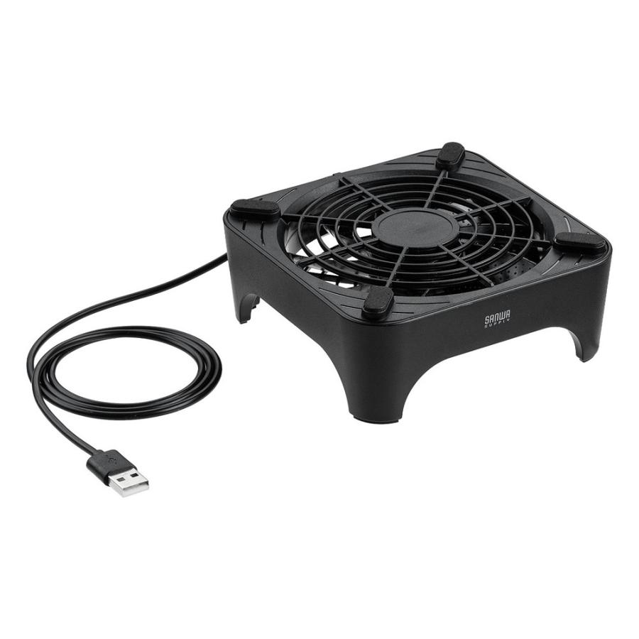 SANWA SUPPLY（サンワサプライ） ルーター 冷却 usb ファン 120mm 静音