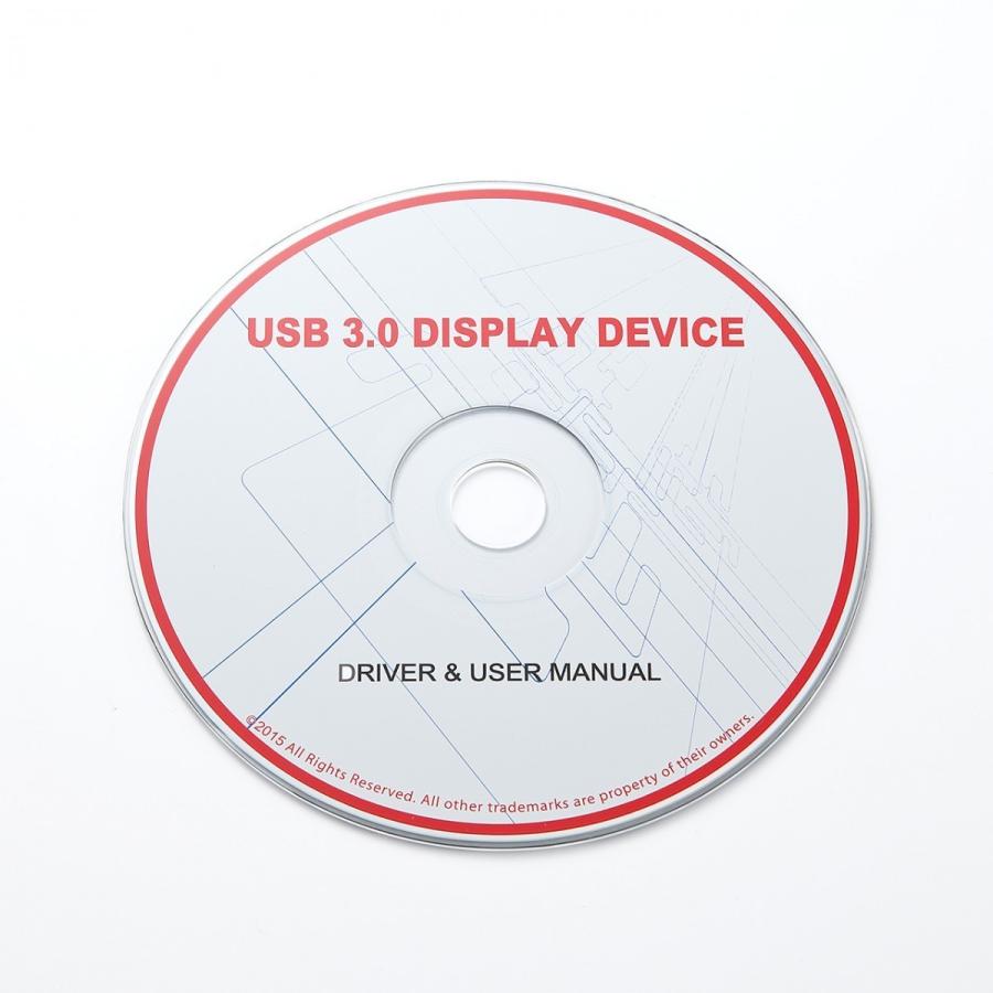 USB-HDMI変換アダプタ USB3.0ハブ付 ディスプレイ増設 デュアルモニタ ディスプレイアダプタ EZ4-HUB027の画像