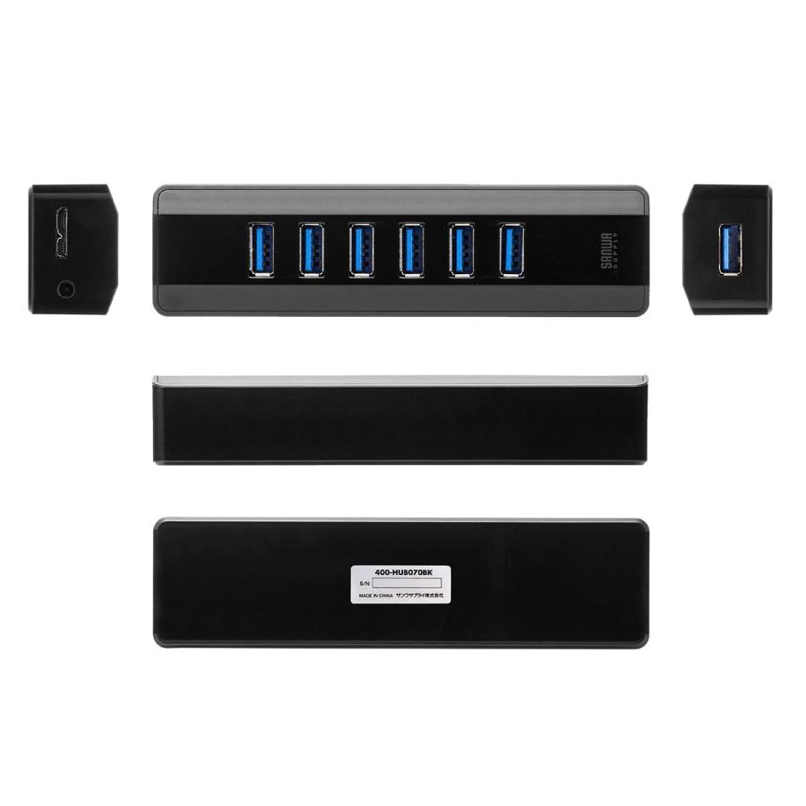 サンワサプライ USB-COVK11 4ポート USBハブ SANWA SUPPLY（サンワサプライ） USBハブ 7ポート USB3.1/3.0対応