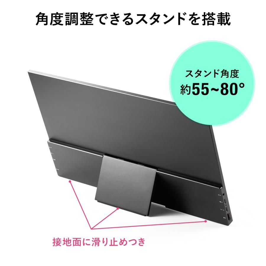 モバイルモニター タッチパネル 15.6インチ フルHD Mac対応 モバイル