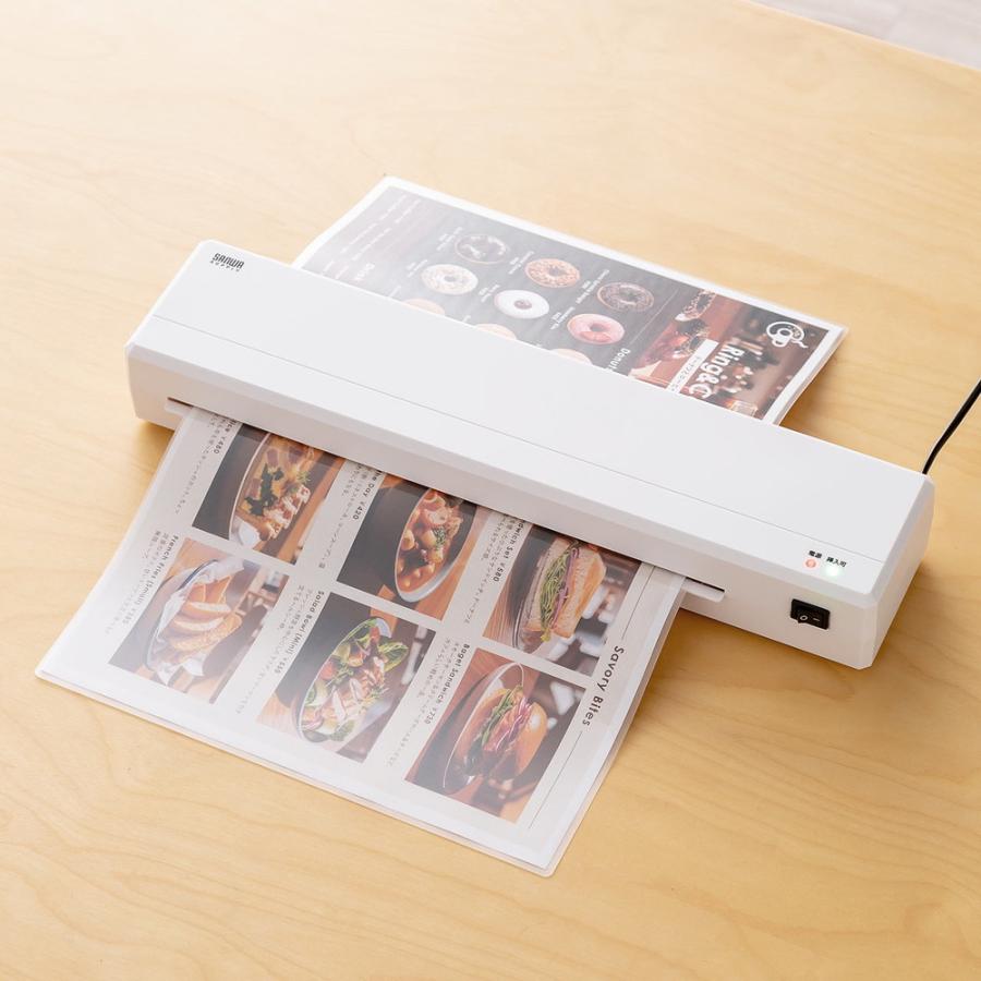 SANWA SUPPLY（サンワサプライ） ラミネーター A3 A4 2本ローラー 90秒