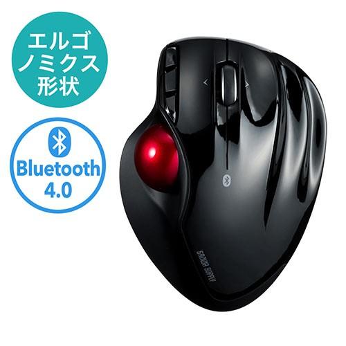 ワイヤレストラックボール Bluetooth4 0 エルゴノミクス形状 Dpi切替 レーザーセンサー ブラック Ez4 Ma099bk イーサプライ Paypayモール店 通販 Paypayモール