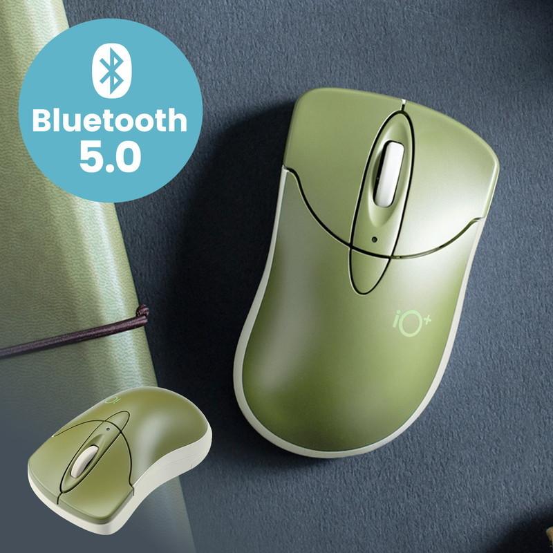 ワイヤレスマウス Bluetooth 静音 マルチペアリング 小型 3ボタン カウント切り替え800/1200/1600 カーキ EZ4-MABTIP3KH｜esupply