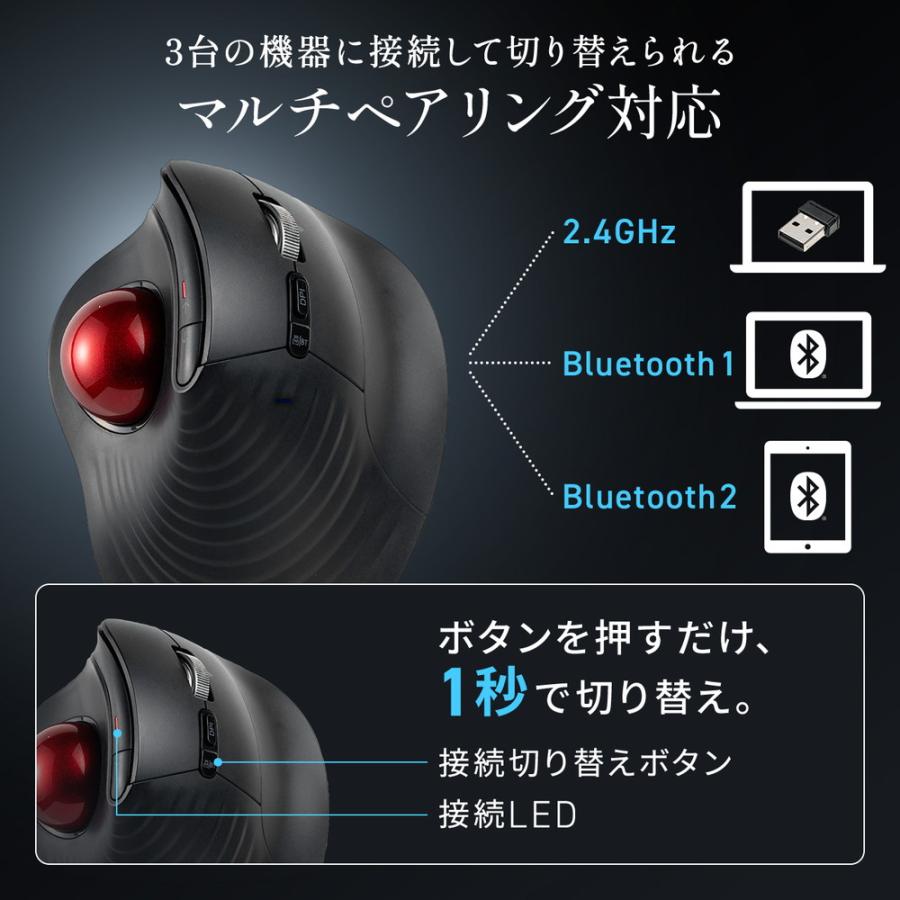 マウス・トラックボール srs SANWA SUPPLY（サンワサプライ） トラックボールマウス チルトホイール