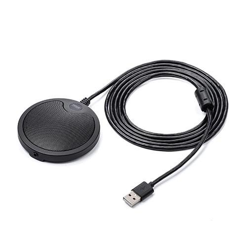 SANWA SUPPLY（サンワサプライ） WEB会議マイク USB接続 薄型 Skype