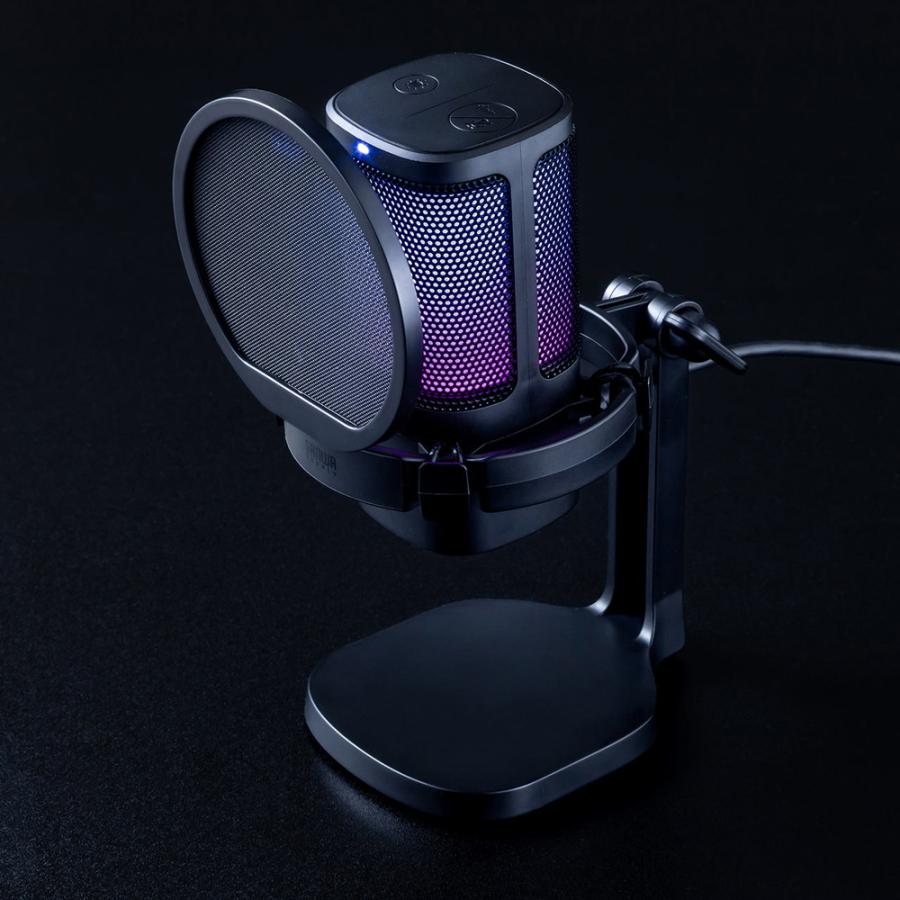 SANWA SUPPLY（サンワサプライ） USBゲーミングマイク コンデンサー