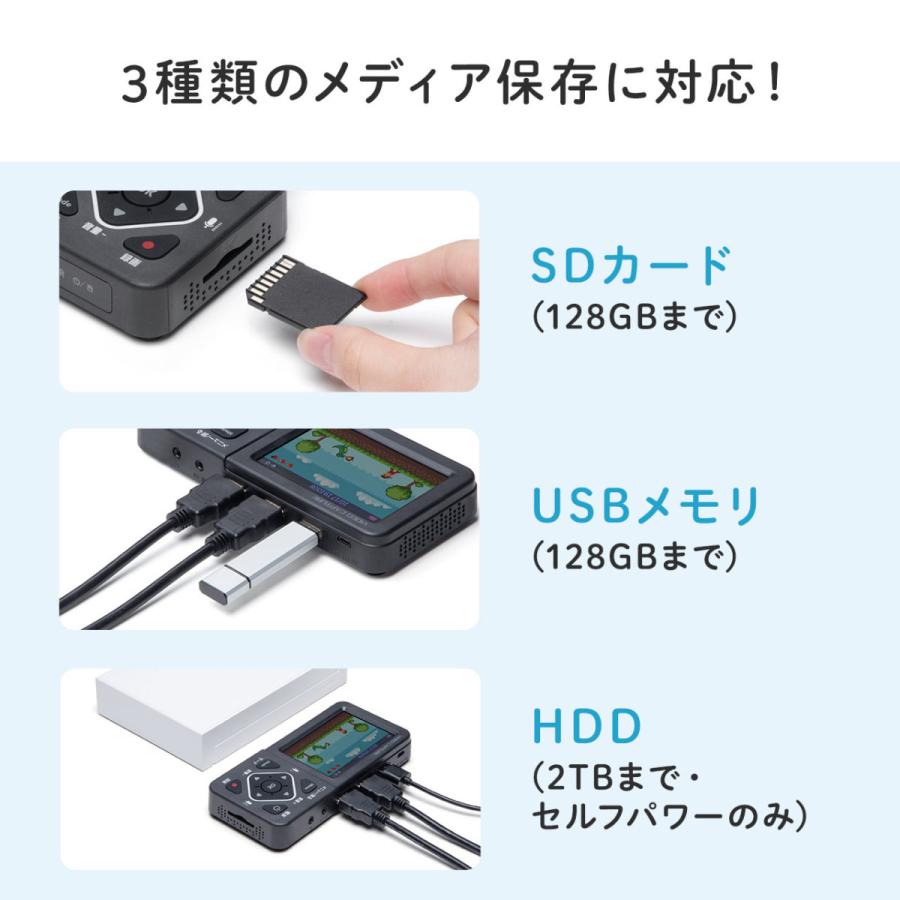 ビデオテープデジタル化 ビデオキャプチャー AV接続 HDMI接続 デジタル保存 ビデオテープ テープダビング モニター確認 USB SD保存 HDMI出力 EZ4-MEDI034｜esupply｜04