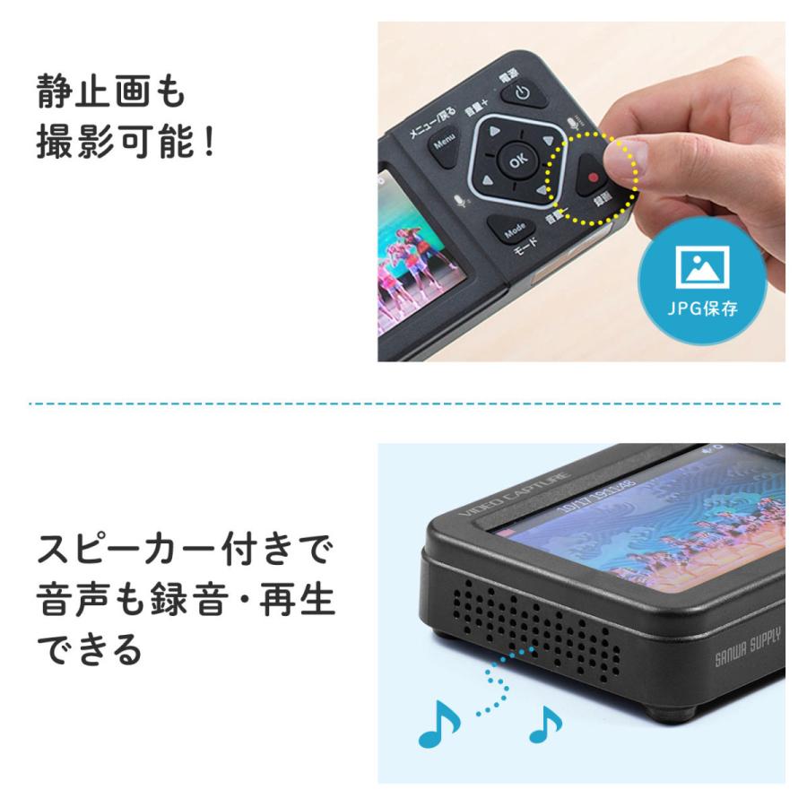 SANWA SUPPLY（サンワサプライ） ビデオキャプチャー VHSデータ化