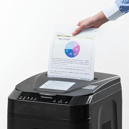 SANWA SUPPLY（サンワサプライ） 電動シュレッダー オートフィード