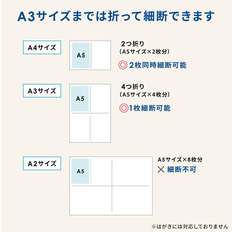 電動シュレッダー 卓上 コンパクト A5対応 クロスカット 5枚同時細断 連続2分 ホワイト EZ4-PSD058｜esupply｜05