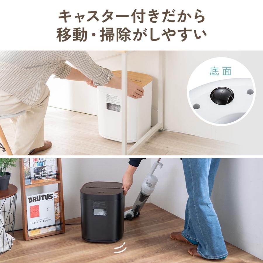 SANWA SUPPLY（サンワサプライ） シュレッダー 静音 コンパクト