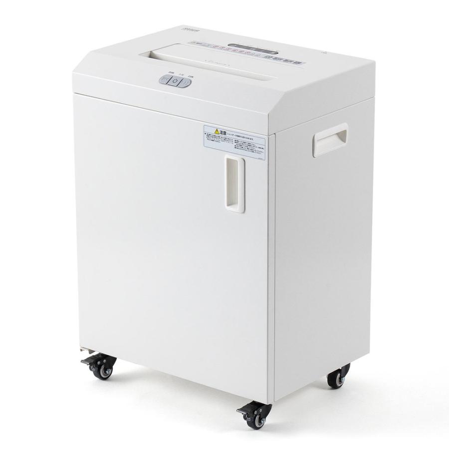 電動シュレッダー 業務用 マイクロカット A3対応 大容量 A4最大15枚同時細断 A3最大10枚同時細断 30分連続細断 カード細断 EZ4-PSD077の画像