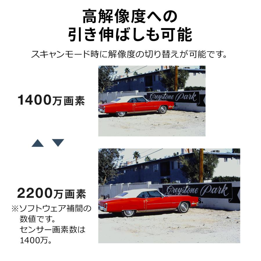 フィルムスキャナー 7インチ大画面 35mm 110 126 スライドフィルム対応 ネガポジ両対応 テレビ出力対応 高画質 3200dpi 高速スキャン EZ4-SCN067_8