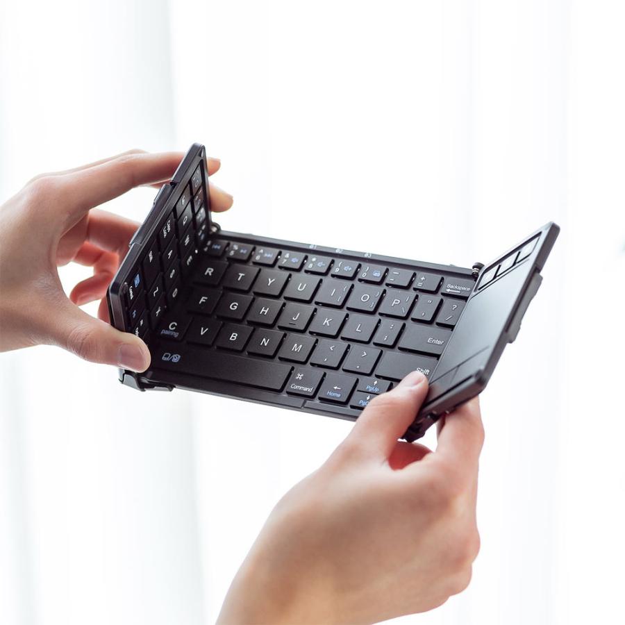 SANWA SUPPLY ワイヤレスキーボード Bluetooth接続 iPad iPhone