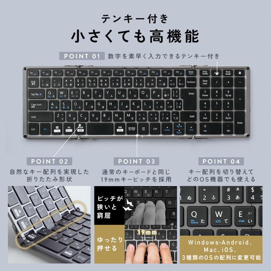 SANWA SUPPLY（サンワサプライ） ワイヤレスキーボード Bluetooth