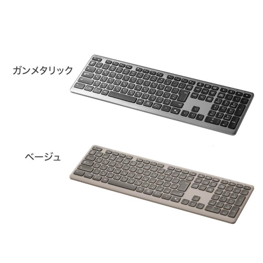 SANWA SUPPLY（サンワサプライ） ワイヤレスキーボード Bluetooth＆2