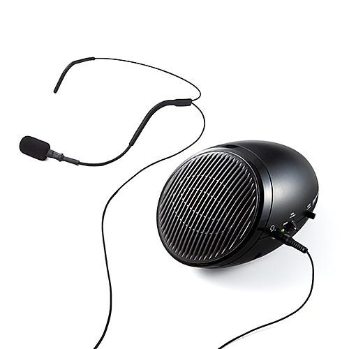 SANWA SUPPLY ポータブル 拡声器 スピーカー ハンズフリー 小型 SANWA SUPPLY ポータブル 拡声器 スピーカー ハンズフリー 小型