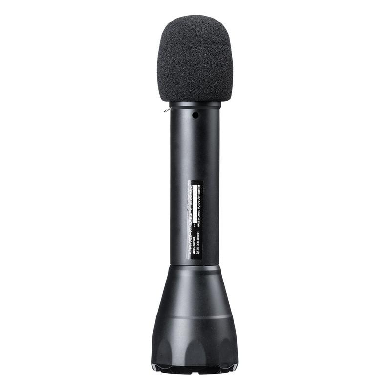 SANWA SUPPLY ワイヤレスマイク付き拡声器スピーカ　有線無線マイク4本 SANWA SUPPLY（サンワサプライ） ハンドマイク型拡声器スピーカー 無線