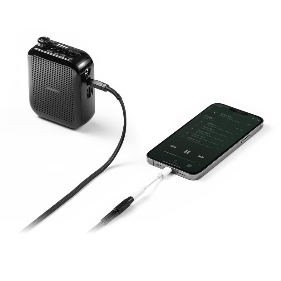 SANWA SUPPLY ポータブル拡声器 超小型 ハンズフリー ヘッド SANWA SUPPLY ポータブル拡声器 超小型 ハンズフリー ヘッド