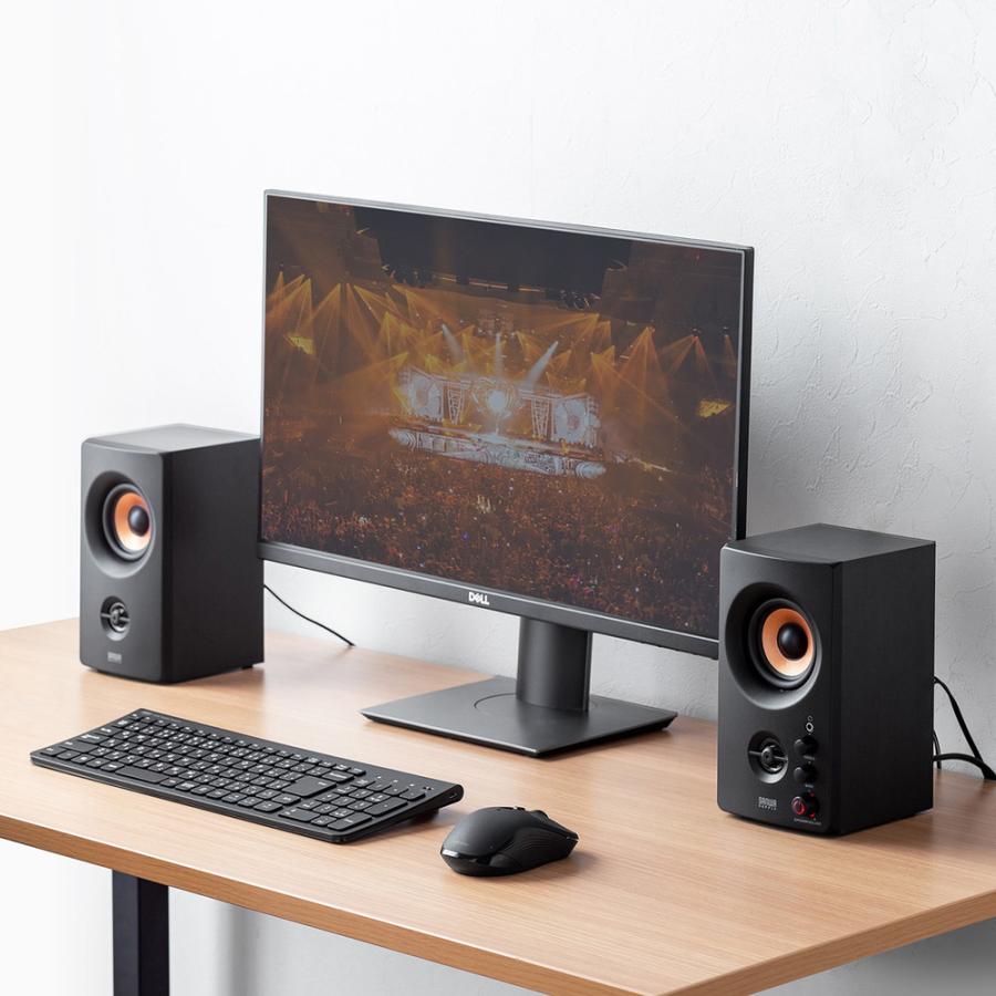 SANWA SUPPLY 高音質PCスピーカー 木製ブックシェルフ型 SANWA SUPPLY 高音質PCスピーカー 木製ブックシェルフ型