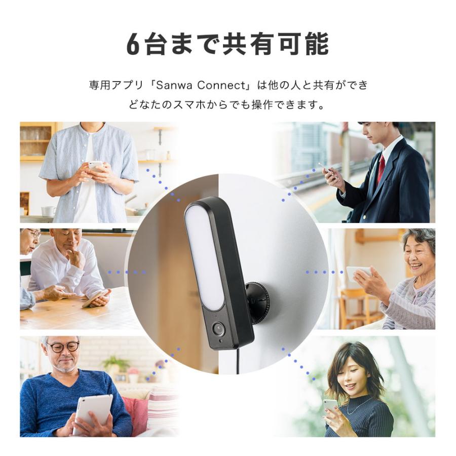 SANWA SUPPLY（サンワサプライ） 防犯カメラ ネットワークカメラ 屋外
