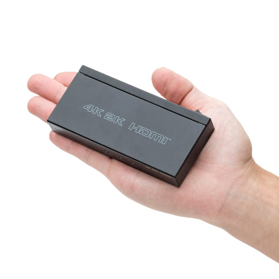 SANWA SUPPLY（サンワサプライ） HDMI分配器 1入力 2出力 4K/60Hz HDR