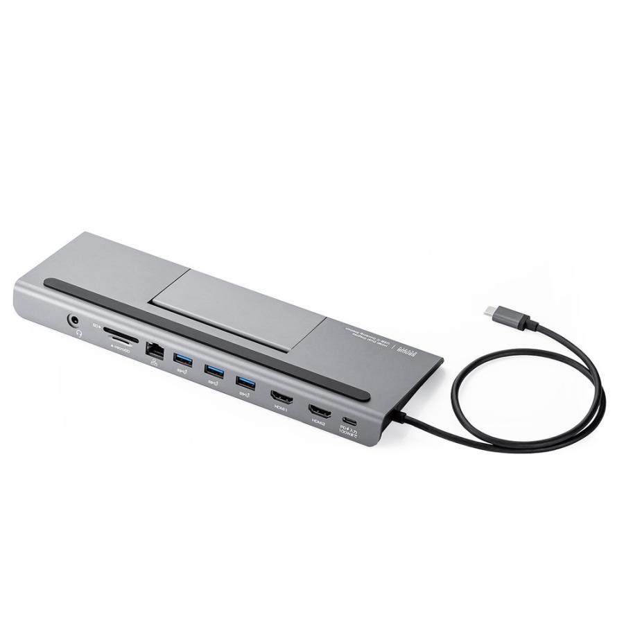 SANWA SUPPLY（サンワサプライ） ドッキングステーション HDMI2つ 4K 2