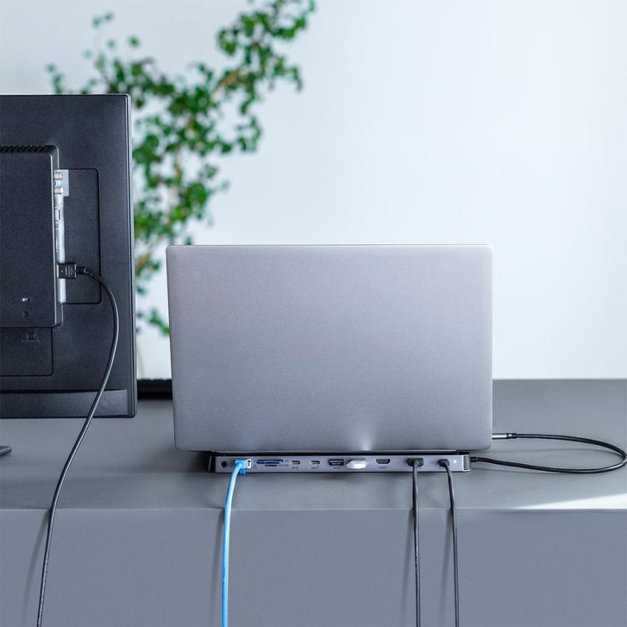SANWA SUPPLY ドッキングステーション HDMI2つ 4K 2画面出力対応 SANWA SUPPLY ドッキングステーション HDMI2つ 4K 2画面出力対応