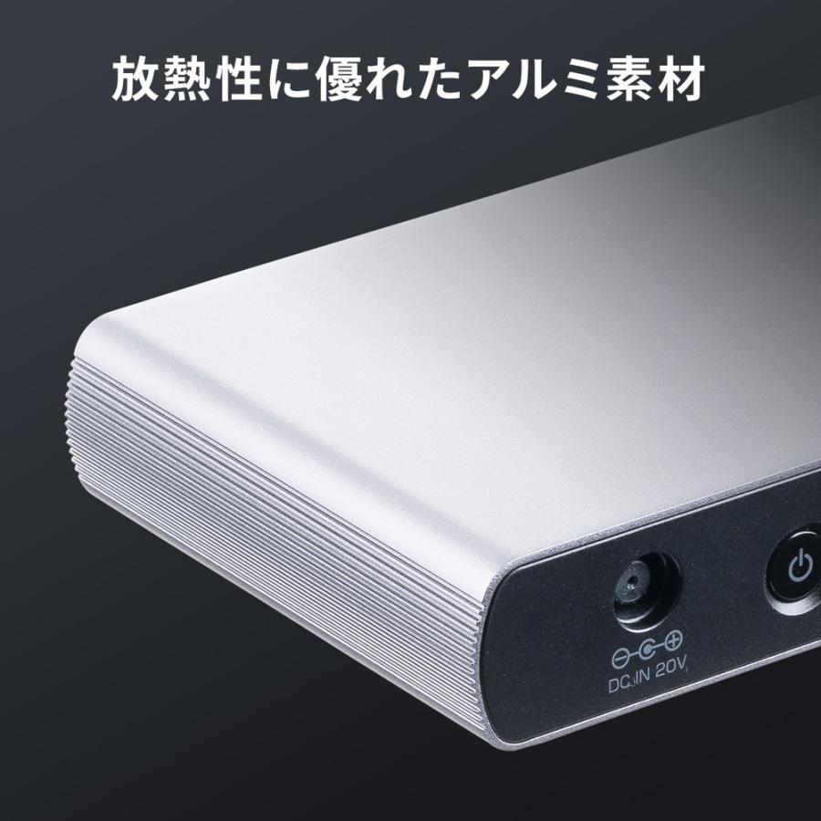 SANWA SUPPLY（サンワサプライ） Thunderbolt4 ドッキングステーション