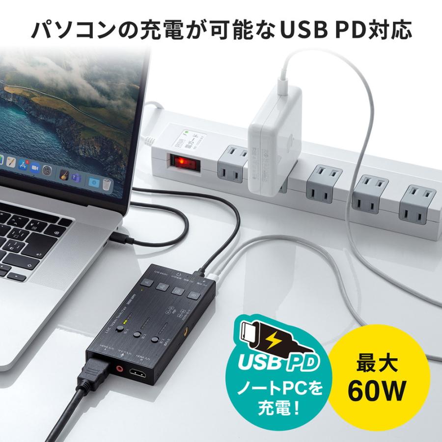 SANWA SUPPLY（サンワサプライ） HDMIキャプチャー 2入力 2台映像同時