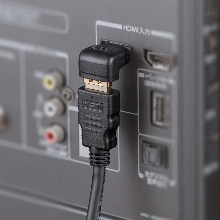 SANWA SUPPLY（サンワサプライ） HDMI 変換アダプタ L型 上向き/下向き