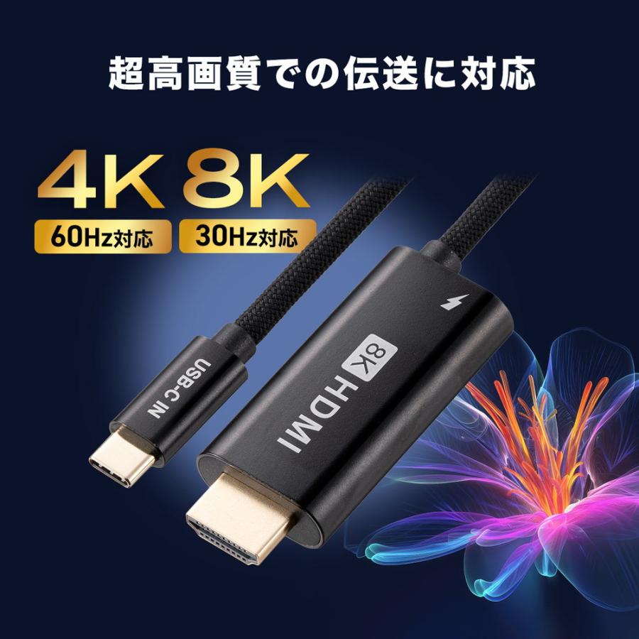 SANWA SUPPLY（サンワサプライ） USB Type-C HDMI変換アダプタ 8K/30Hz