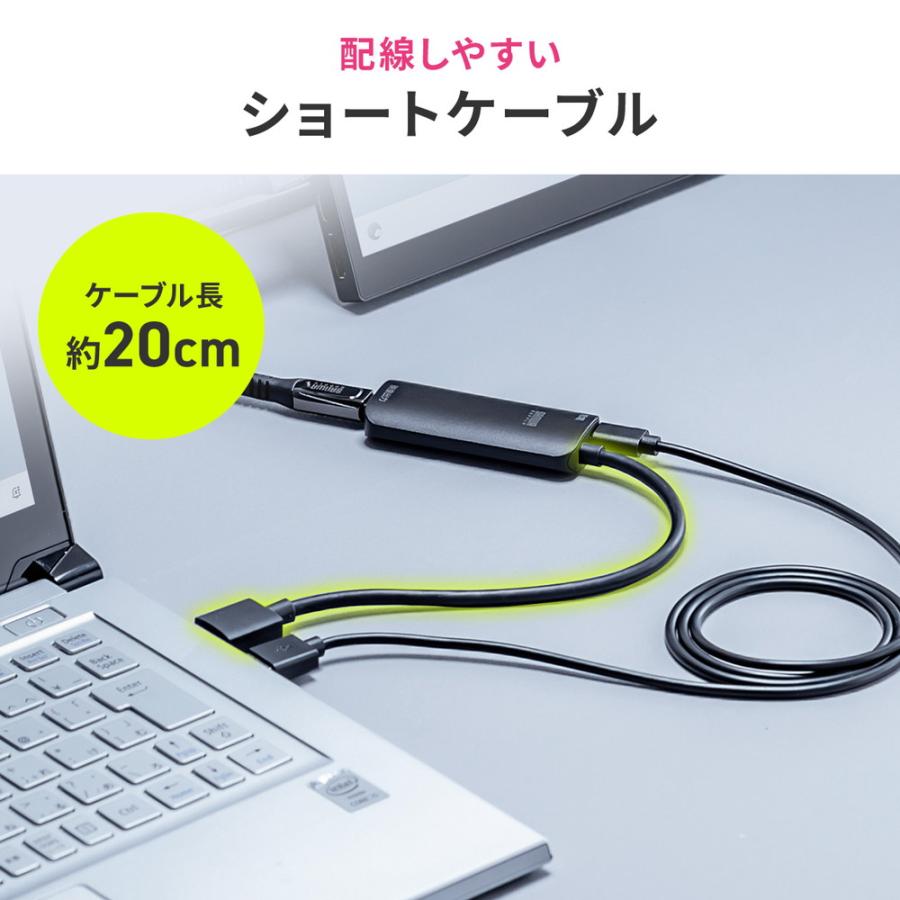 SANWA SUPPLY（サンワサプライ） HDMI to USB-C 変換アダプタ 4K/60Hz